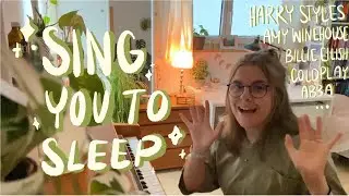 Singing you to sleep for the first time✨ (Harry Styles, Billie Eilish, ABBA, ... ) ASMR-ish