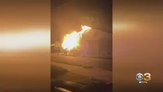 Camden House Fire Caught On Video