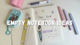 Ways To Fill Your Empty Notebooks || Cuddle Cloud