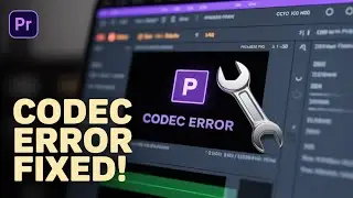 Vp 09 Codec error fix Premiere pro