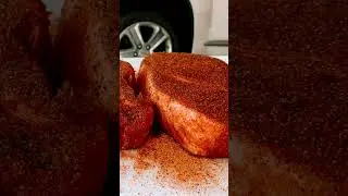 2&rdquo; Pork Steaks Smoked Low & Slow Over Hickory & Pecan ~ Baker&rsquo;s BBQ ~ #bbq #delicious #pork