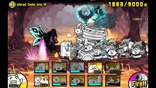 Infernal Crater Area 16#battlecats
