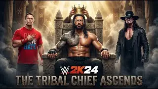 ROMAN REIGNS KA RAJ 👑 | WWE 2K24 LIVE 🔥 Tribal Chief Mode ON