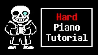 sans. (from Undertale) - Piano Tutorial