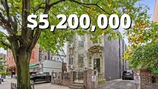 Inside a $5.2 Million Clinton Hill, NYC Townhouse | Historic 4 Level Limestone