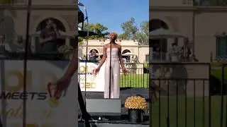 Cynthia Erivo at the Golden meets Gold