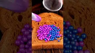 ASMR JELLY  #satisfying #caviar #relaxing #relax #animation #food #breakfast #funny #foodie