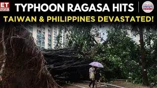 Typhoon Ragasa Chaos: Taiwan & Philippines Wrecked, Hong Kong Braces for Impact | World News