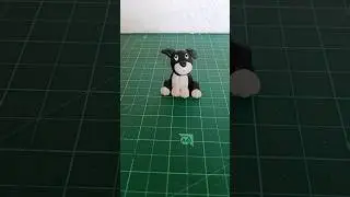 Fondant Dog tutorial #shorts #cake #baking