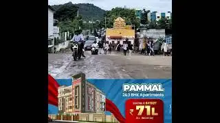 2 & 3 BHK Apartments in Pammal Starting at ₹71L by AK Builders