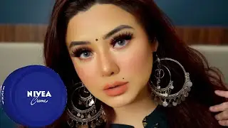 Nivea Cream Se Kaise Kare पार्टी मेकअप | Традиционный макияж для глэм-вечеринки