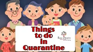 Feeling Bored in LOCKDOWN? |THINGS TO DO IN QUARANTINE | What to do in Quarentine