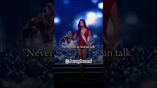 Never let Miss India 🇮🇳 talk & Miss Venezuela walk ❤️✨#missuniverse #shortspeagentworld