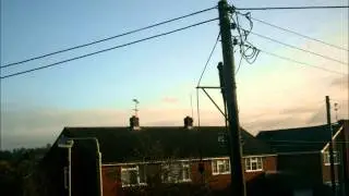 Timelapse  Boxing day sunrise in Berkshire, UK