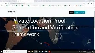 PASPORT: A Secure and Private Location Proof Generation and Verification Framework | Java Project