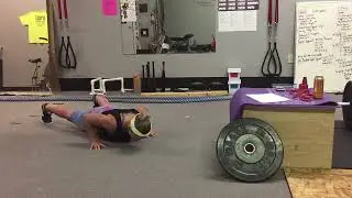 Push-Up to Shoulder Tap