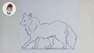 how to draw fox drawing easy step by step | easy fox drawing @MTCRDrawing