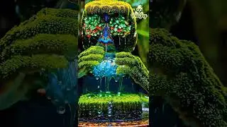 Forest Man Eating Forest Cake #asmr #food #forest #shortvideo