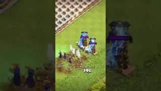 WITCH SKELETON'S vs. HIDDEN TESLA #clashofclans