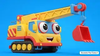 🚚 Fun Construction Song for Kids &ndash; 3D Animated Trucks Build the City!