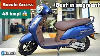 Suzuki Access 125 😎 | 48 Kmpl की शानदार Mileage के साथ 😍 | Best in Segment ❤️