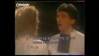 1&egrave;re &eacute;mission du Top 50 d'Antenne 2 avec Groucho et Chico / 12 janvier 1985