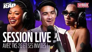 SESSION LIVE avec TKS 2G, Jahlys, Lybro, Kamelon & Shango ! #PlanèteRap