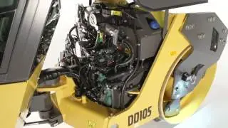 Volvo DD105 compactadores de asfalto servicios//Asphalt Compactor Service access