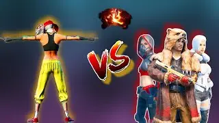 1 vs 3 m24 impossible match|| king 👑 m24 match|| heart stop match