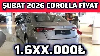 ŞUBAT 2026 TOYOTA COROLLA FİYATLARI A&Ccedil;IKLANDI | BU AYDA ŞOK SATAR
