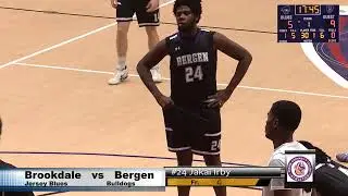 Brookdale Men's Basketball vs Bergen Community College