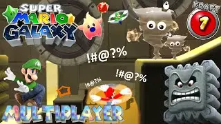 Chrisxjo VERFLUCHT DIESES LEVEL! & durch die Luft GESCHLEUDERT ✨💫 Super Mario Galaxy Multiplayer #11