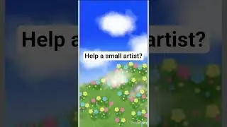 help out a small artist? (check channel posts)  #sky #llustrator #artiststruggles #digitalart
