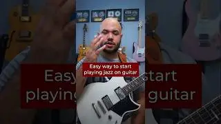 25. Easy way to start playing jazz on guitar #jazz #guitar