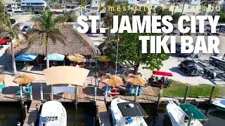 Boating To Our Favorite St. James City Tiki Bar