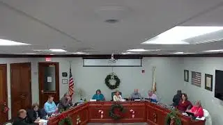December 2, 2025 Village Board Meeting