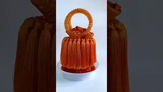 The trendy bead bag in Orange Colour 🧡 #beadbag #handmade #handmadebag