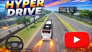 Best android game #bussidmod #youtube #bussid #android #gameplay #hyperdrive #volvobus #highway #top