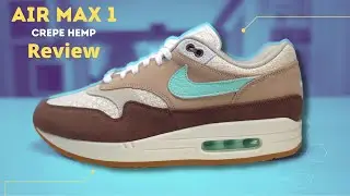 Обзор кроссовок Nike Air Max 1 Crepe Hemp | Размеры и посадка (идеально на осень🍁)