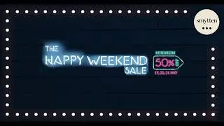 THE HAPPY WEEKEND SALE