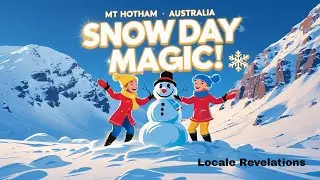 A Magical Day in Mt Hotham ❄️ | Snow Like You’ve Never Seen!  #familytrips