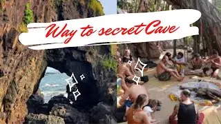 Way to Secreat Cave in GOA | DEVIL'S FINGER | Sinquerim fort
