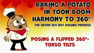 16d Posing a Flipped 360°- Torso Tilts | The Baked Potato Rigging Course