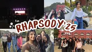 Presenting Rhapsody'25 the annual fest of Maitreyi College.