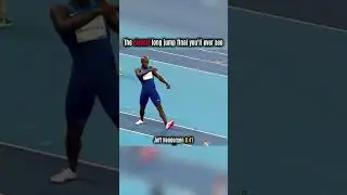 you wont believe how close this long jump final was #athletics #viral