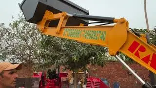 Stone dust loader in mahindra 265 di !! Please contact for manufacturing-9719866981-8171476437
