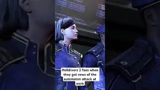 Helldivers 2 fans when the bots ATTACKED #helldivers2