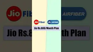 Jio Fiber and Airfiber Rs.888 | #jiofiber #jioairfiber #jio