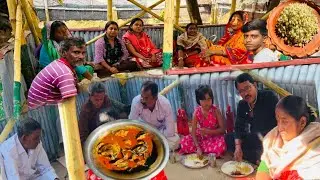 700 ওজনের দেশী পাকা মাগুর দিয়ে ইস ঝোল রান্না আর সজনে ফুলের বড়া বেগুন চিংড়ি জমিয়ে খাওয়া দাওয়া॥