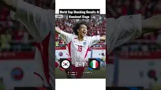 World Cup Shocking Results Since 1994 🔥
